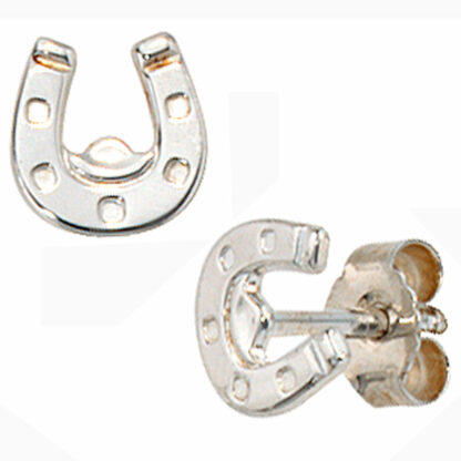 Ohrstecker 925 Sterling Silber "Hufeisen"