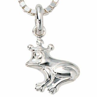 Anhänger "Froschkönig" 925 Silber