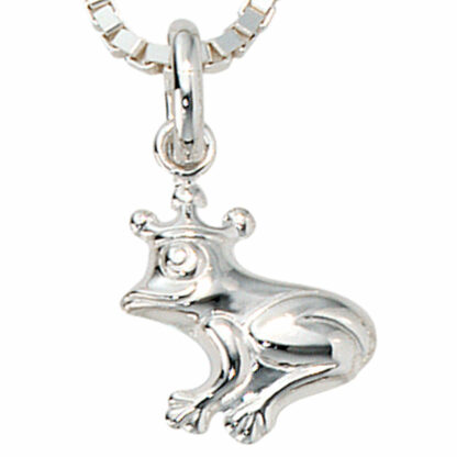 Anhänger "Froschkönig" 925 Silber