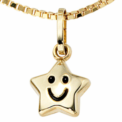 Anhänger "Stern" 333 Gelbgold