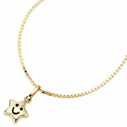 Anhänger "Stern" 333 Gelbgold – Bild 3