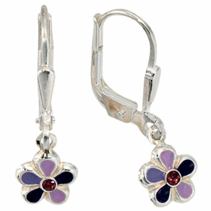 Boutons "Blume" 925 Silber 