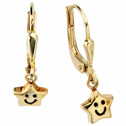 Boutons "Stern" 333 Gelbgold