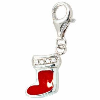 Einhänger "Nikolaus- Stiefel" 925 Silber