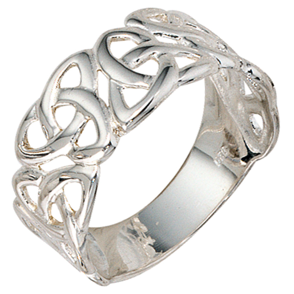 Ring 925 Silber Knoten Design - Marinas Schmuckwelt