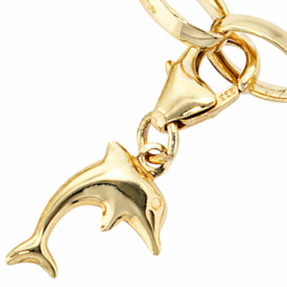 Einhänger "Delfin" 333 Gelbgold – Bild 2