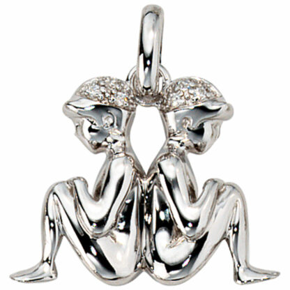 Sternzeichen "Zwillinge" 925 Silber