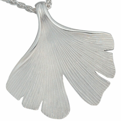 Anhänger "Ginko" 925 Sterling Silber – Bild 2