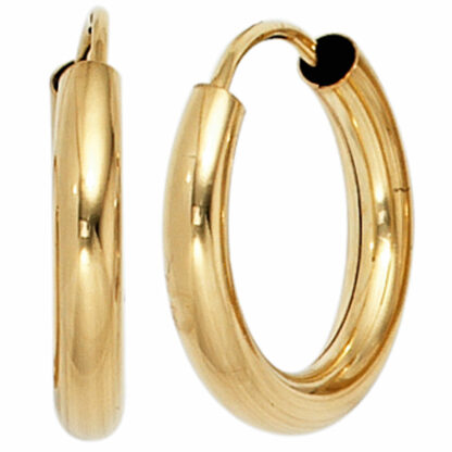 Creolen 585 Gelbgold