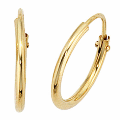 Creolen 333 Gelbgold