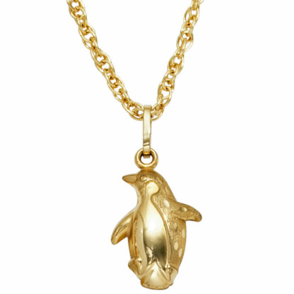 Anhänger "Pinguin" 333 Gelbgold – Bild 3