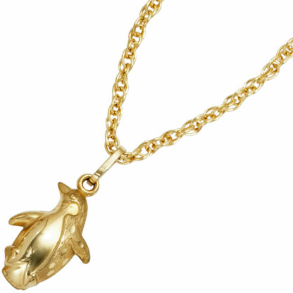Anhänger "Pinguin" 333 Gelbgold – Bild 2
