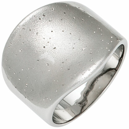 Ring 925 Silber mit Glitzereffekt