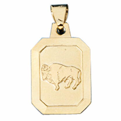 Sternzeichen "Stier"  333 Gelbgold