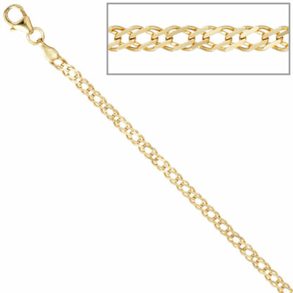 Zwillings Panzer Armband 333 Gelbgold 19 cm – Bild 2