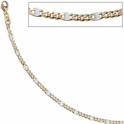 Steg-Panzer-Armband 333 Gelbgold
