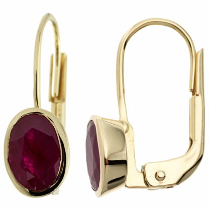 Boutns 333 Gelbgold mit Rubinen
