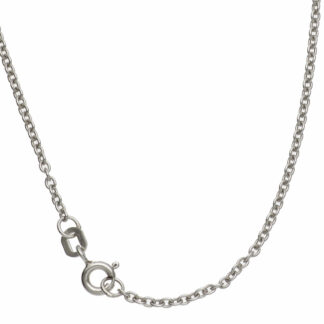 Ankerkette 333 Weißgold 42 cm 1,6 mm