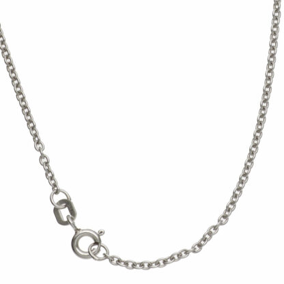 Ankerkette 333 Weißgold 42 cm 1,6 mm