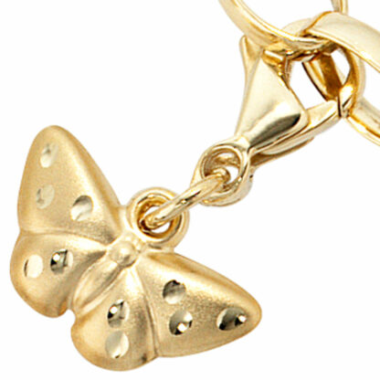 Einhänger "Schmetterling" 333 Gelbgold