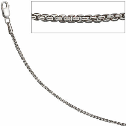 Venezianerkette oval 925 Silber 50 cm