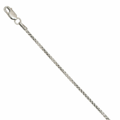 Venezianerkette oval 925 Silber 50 cm – Bild 2