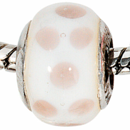 Bead 925 Silber weiß/rosé – Bild 2