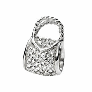 Bead "Tasche" 925 Silber mit Zirkonia