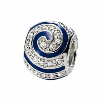 Bead 925 Silber mit Zirkonia