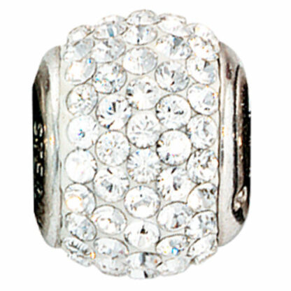 Bead 925 Silber mit Zirkonia