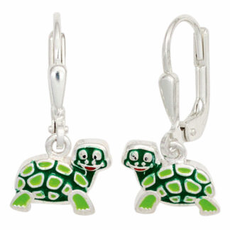Boutons "Schildkröte" 925 Silber