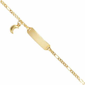 Schildband "Mond" 333 Gelbgold