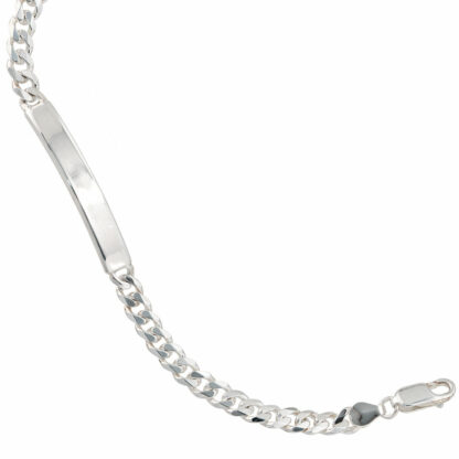 Schildband 925 Silber classic 19 cm