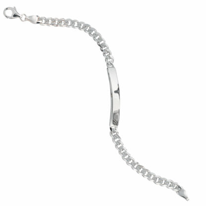 Schildband 925 Silber classic 19 cm – Bild 3