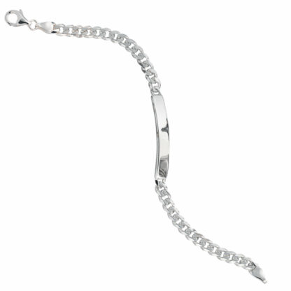 Schildband 925 Silber classic 21 cm – Bild 3