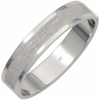 Armreif 925 Silber strukturiert