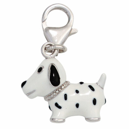 Einhänger/Charm "Hündchen" 925 Silber
