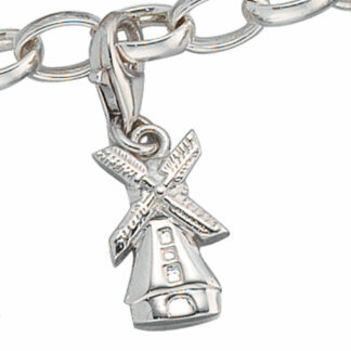 Einhänger/Charm "Windmühle" 925 Silber