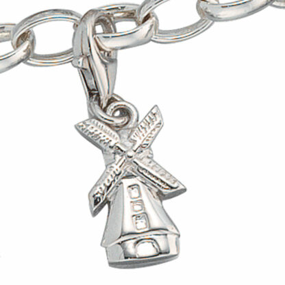 Einhänger/Charm "Windmühle" 925 Silber