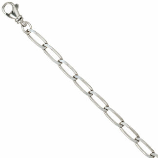 Langpanzerarmband 925 Silber 19 cm