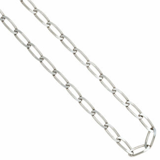 Langpanzerkette 925 Silber 50 cm