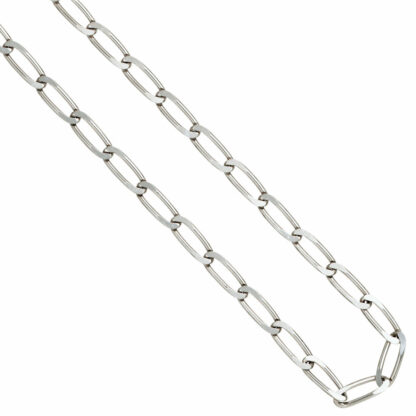 Langpanzerkette 925 Silber 50 cm
