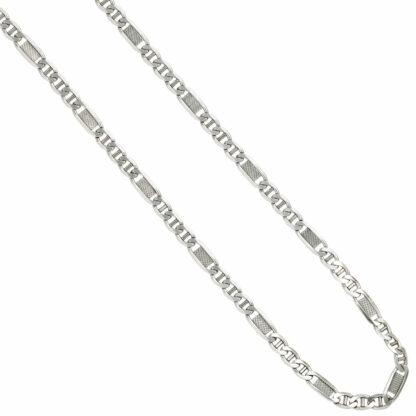 Panzerstegkette 925 Silber 50 cm