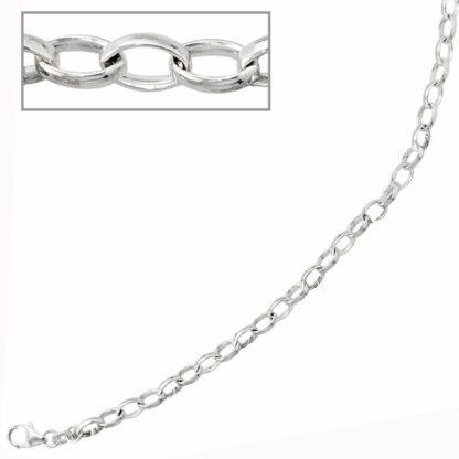 Armband 925 Silber für Charms 21 cm