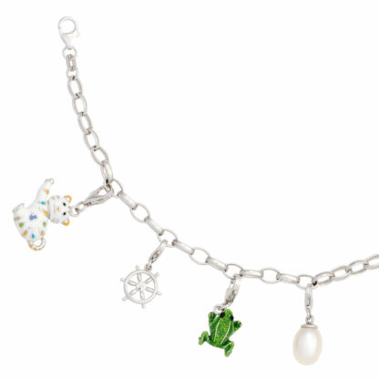 Armband 925 Silber für Charms 21 cm – Bild 3