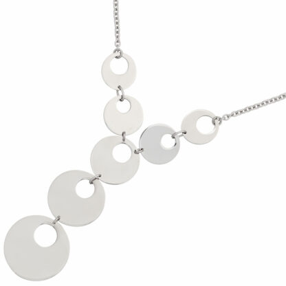Collier Runddesign Edelstahl 47 cm – Bild 2