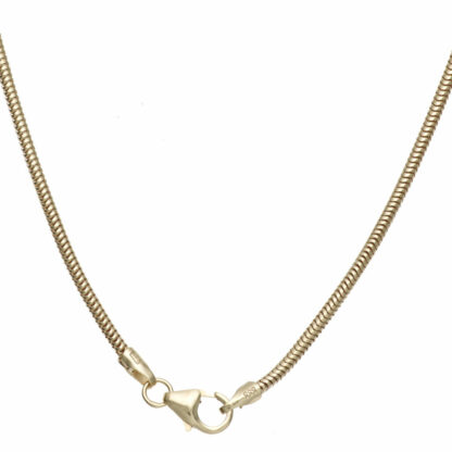 Schlangenkette 333 Gelbgold 1,6 mm 50 cm – Bild 2