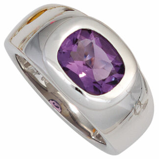 Amethyst Ring 925 Silber