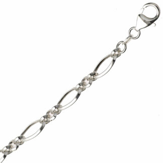 Glieder-Armband 925 Silber oval