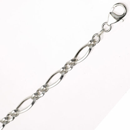 Glieder-Armband 925 Silber oval – Bild 2